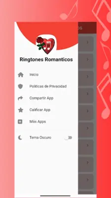 ringtones romantic song android App screenshot 2